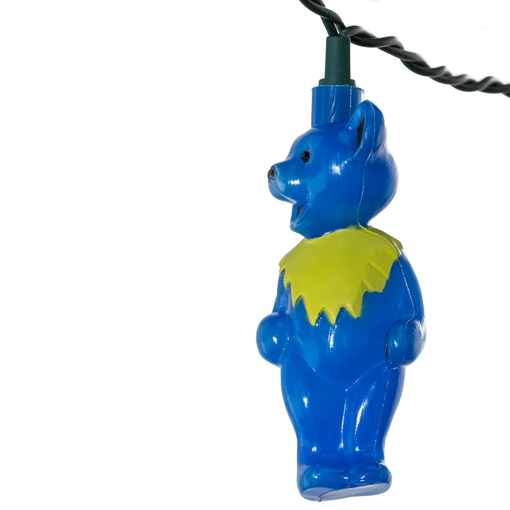 Kurt Adler UL 10-Light Grateful Dead Bears Light Set